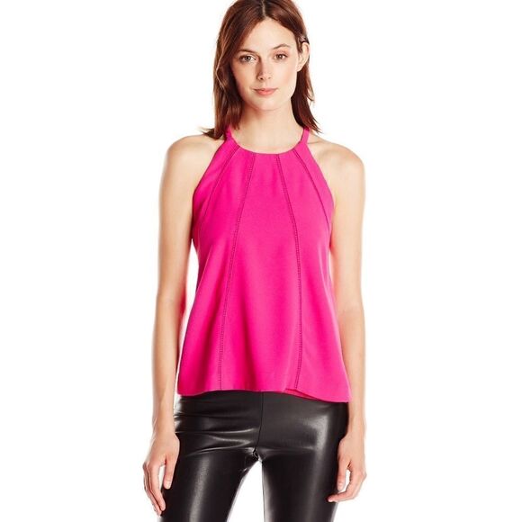 NWT Greylin Blane Blouse-Fuschia Size Large - Picture 1 of 2